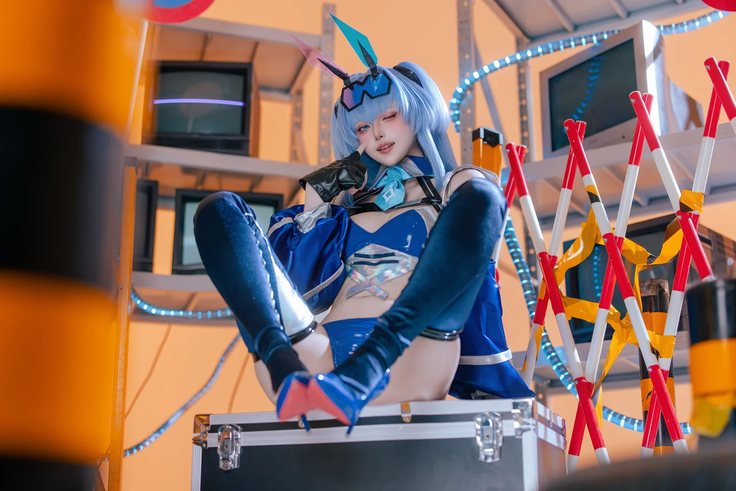 屿鱼 - No.082 碧蓝航线 花园赛车服 [82P-792MB] tg@simisebaisi 【丝足阁】028.webp